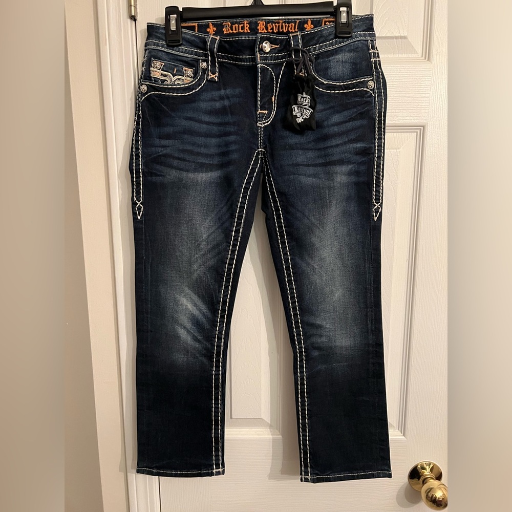 Rock Revival Iselin Capri Jeans